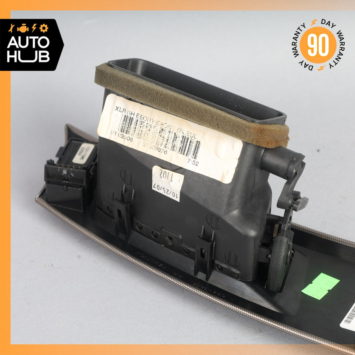 04-08 Cadillac XLR Right Passenger Door Air Vent Lock Mirror Switch OEM - photo 11