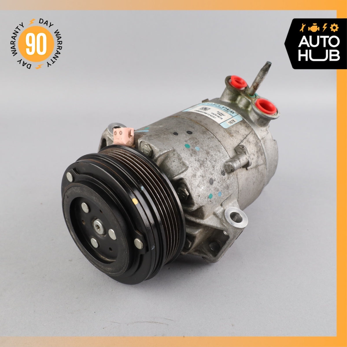 04-09 Cadillac XLR A/C Air Conditioning Compressor 15251678 OEM 44k - photo 2