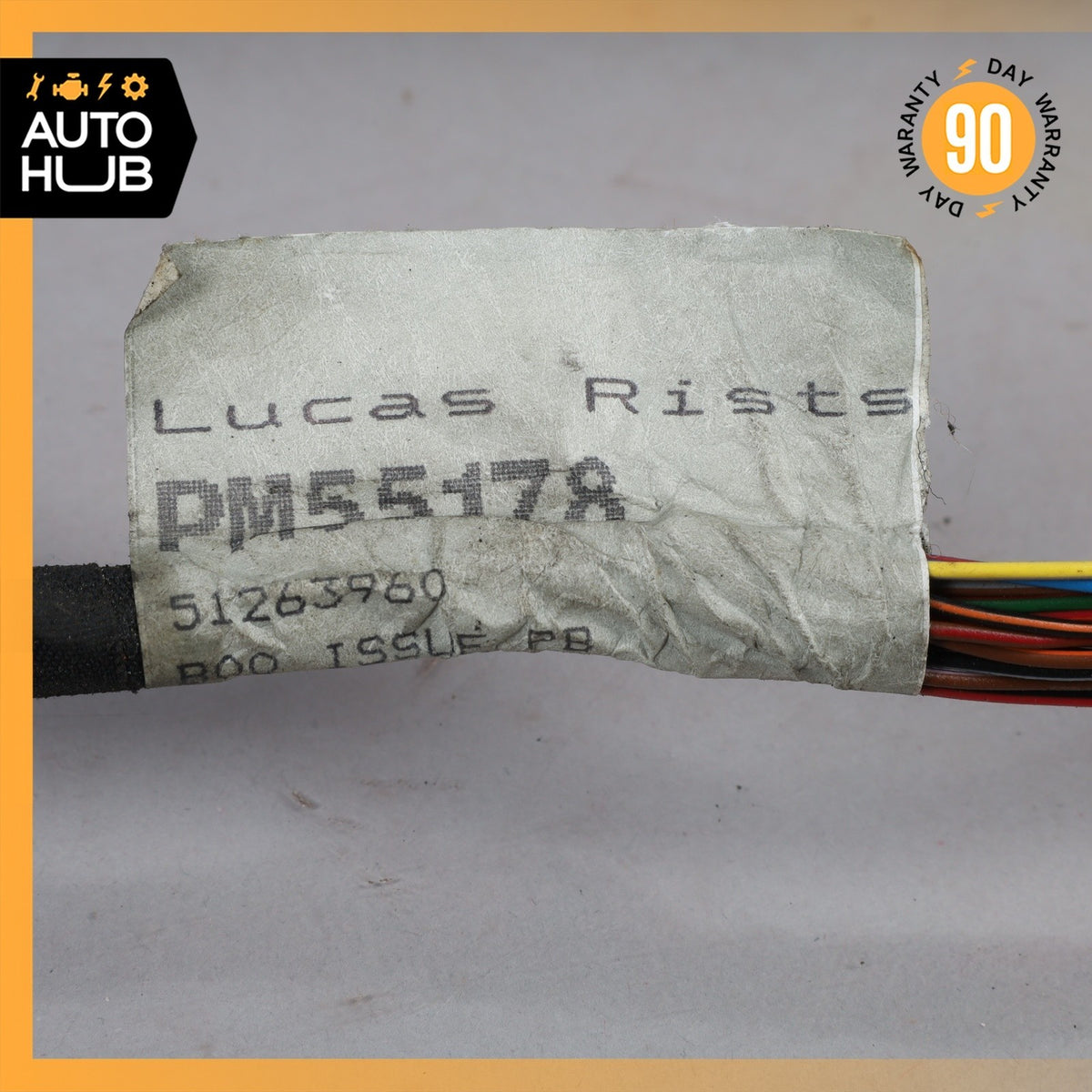 00-06 Bentley Arnage Silver Seraph Rear Bumper Parking Sensor Wire Harness OEM - photo 6