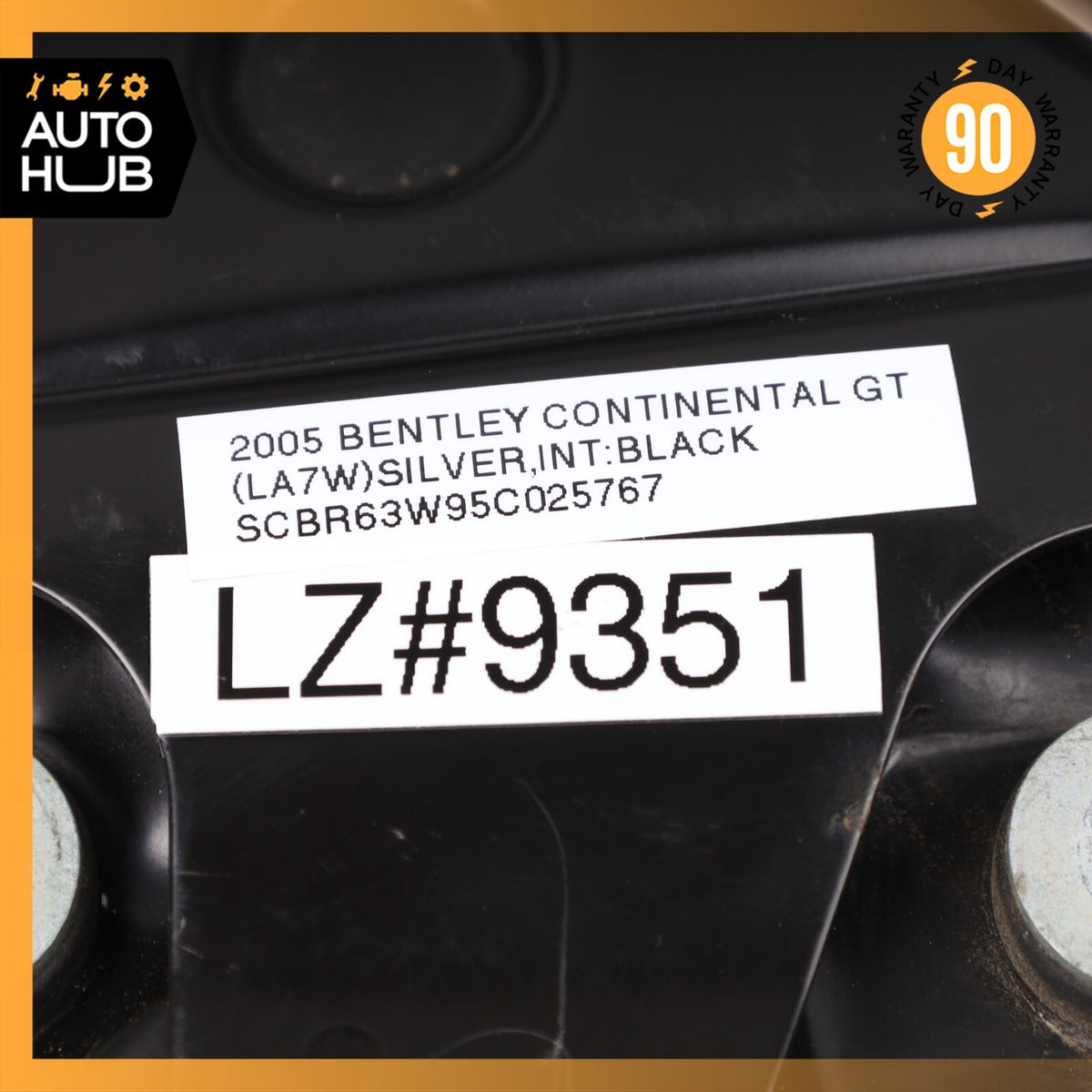 03-18 Bentley Continental GT Air Suspension Compressor Pump Bracket OEM - photo 12