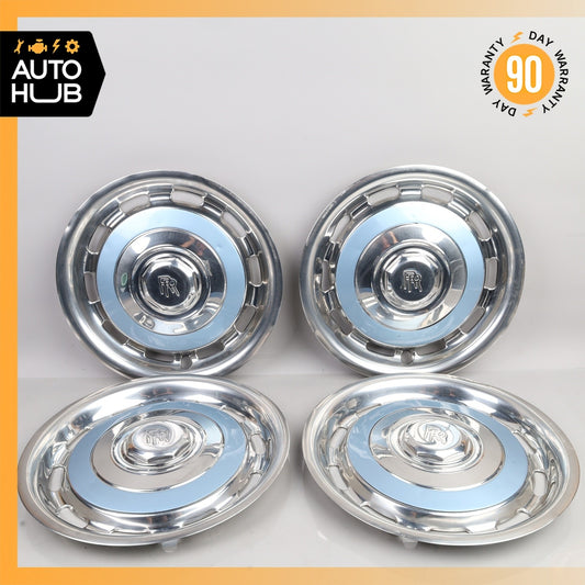 81-89 Rolls Royce Silver Spirit Wheel Hub Cap Cover Set of 4 UG14879 OEM - photo 1