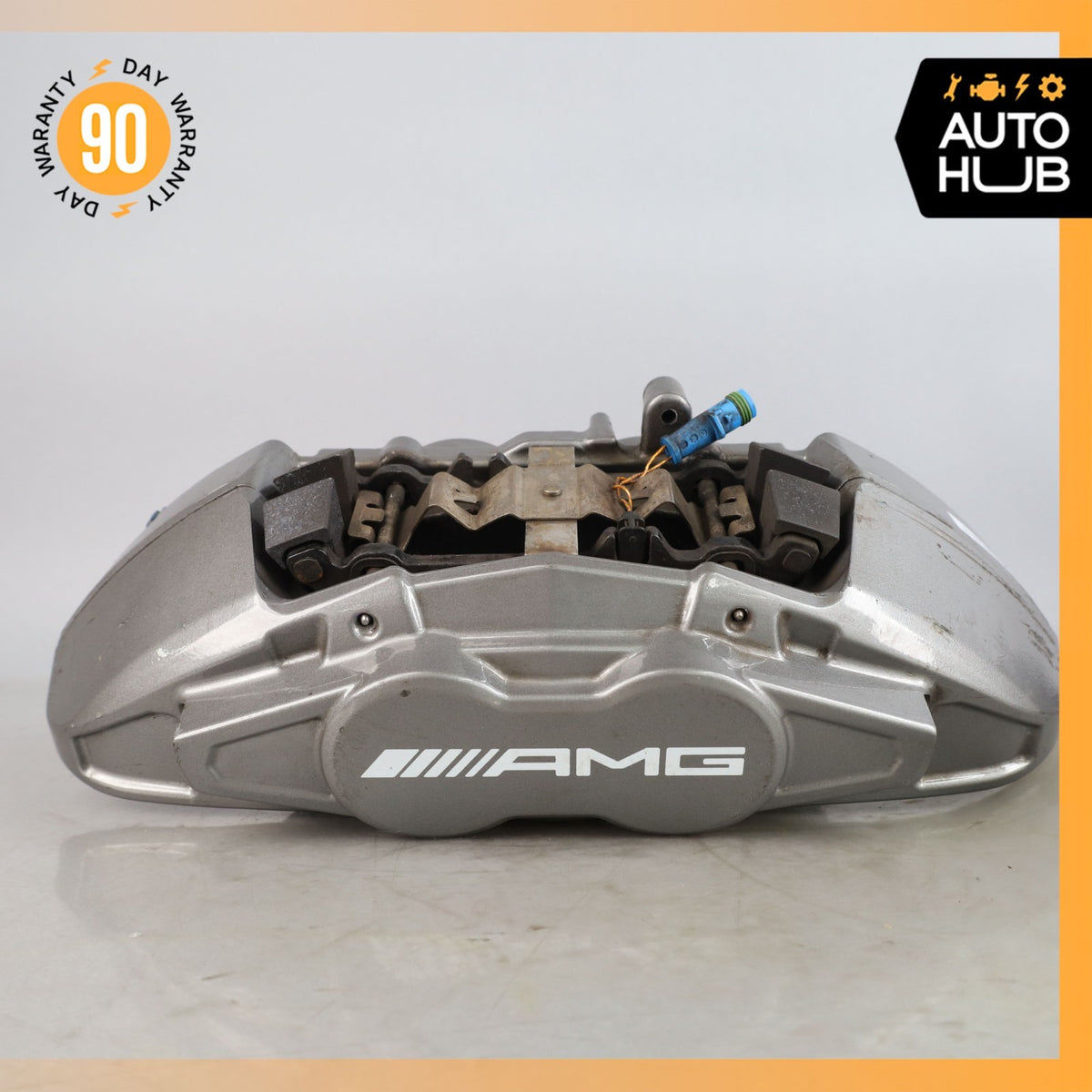14-19 Mercedes W117 CLA45 GLA45 AMG Front Left & Right Brake Calipers Set OEM - photo 9