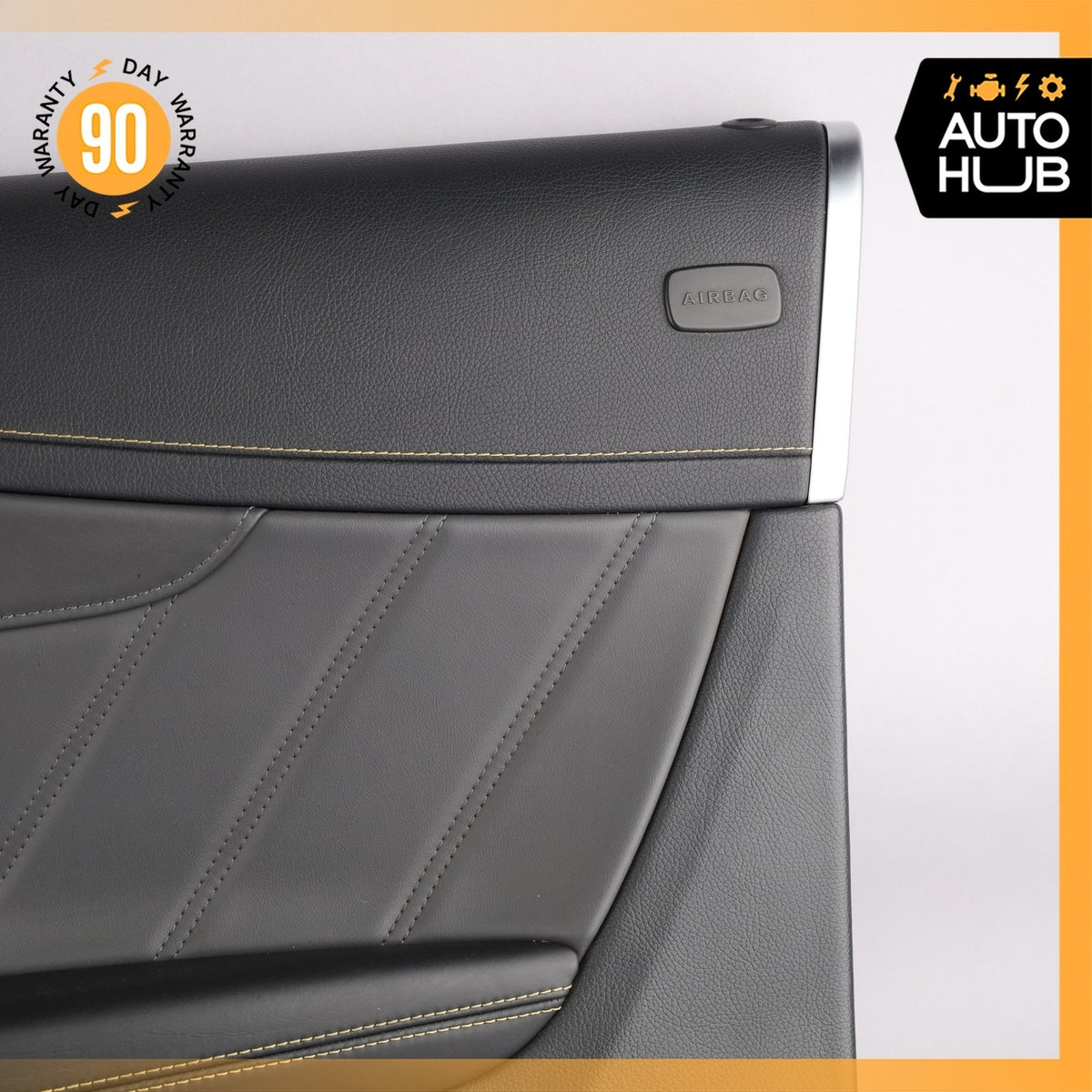 17-23 Mercedes W205 C63 AMG C300 Front Right Side Interior Door Panel OEM 43k - photo 7