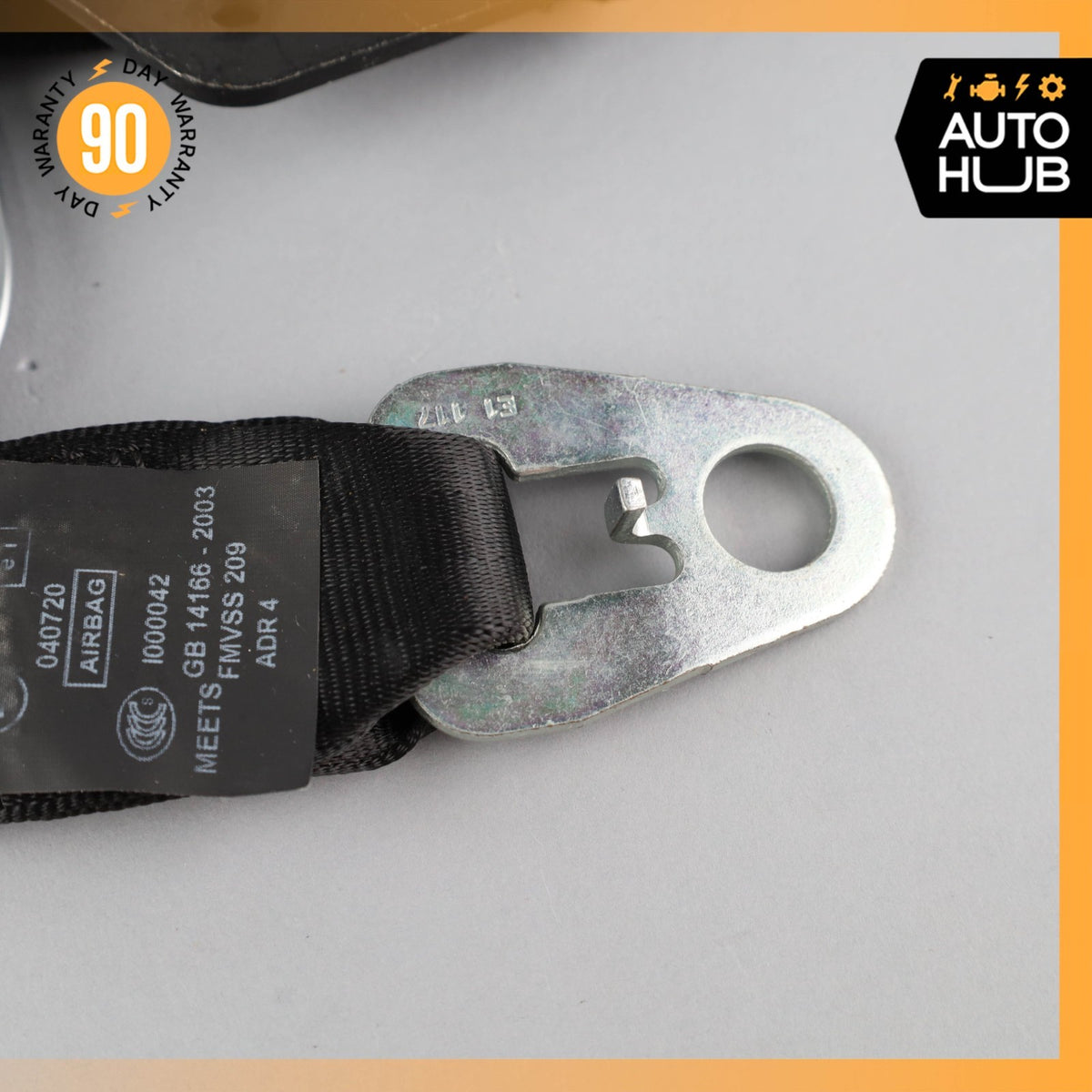 07-11 Bentley Continental GTC Speed Front Right Passenger Side Seat Belt OEM 19k - photo 16