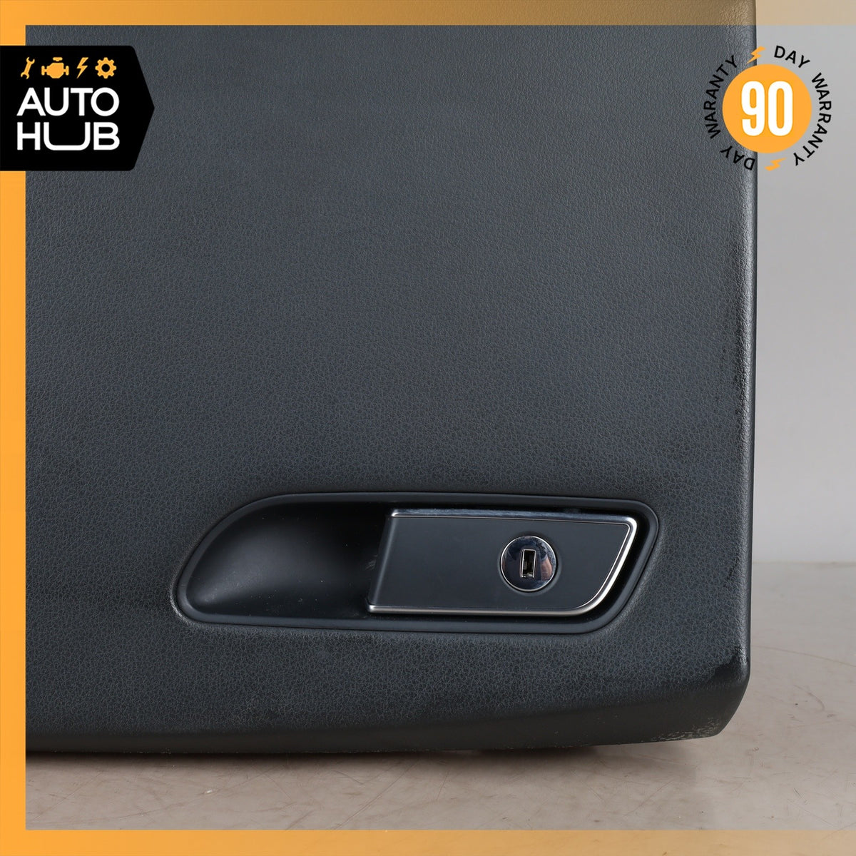 Audi D4 A8 Dashboard Glove Box Glovebox Storage Compartment Trim Black OEM - photo 2