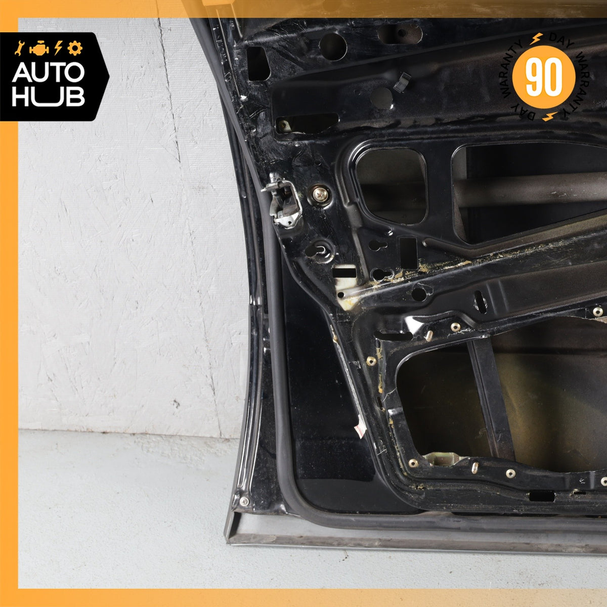 90-95 Mercedes W124 300E E320 Front Left Driver Side Door Shell OEM - photo 16