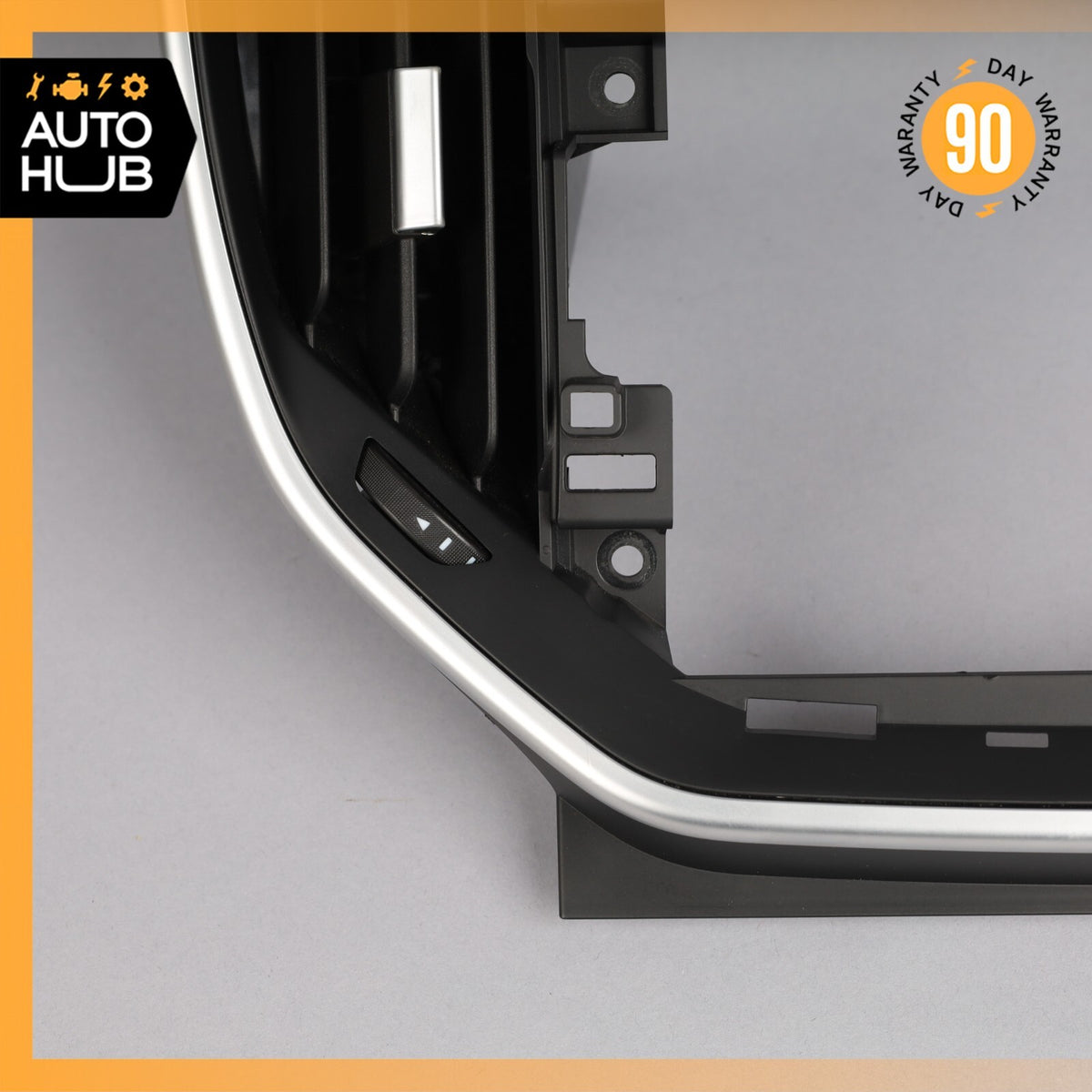 14-16 Maserati Ghibli Center Dash Air Vent Grille Screen Frame Trim Panel OEM - photo 5