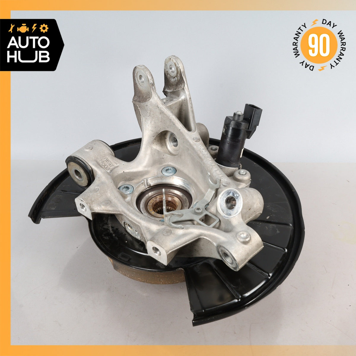 15-18 Porsche Cayenne 958 S Rear Left Side Knuckle Spindle OEM - photo 9
