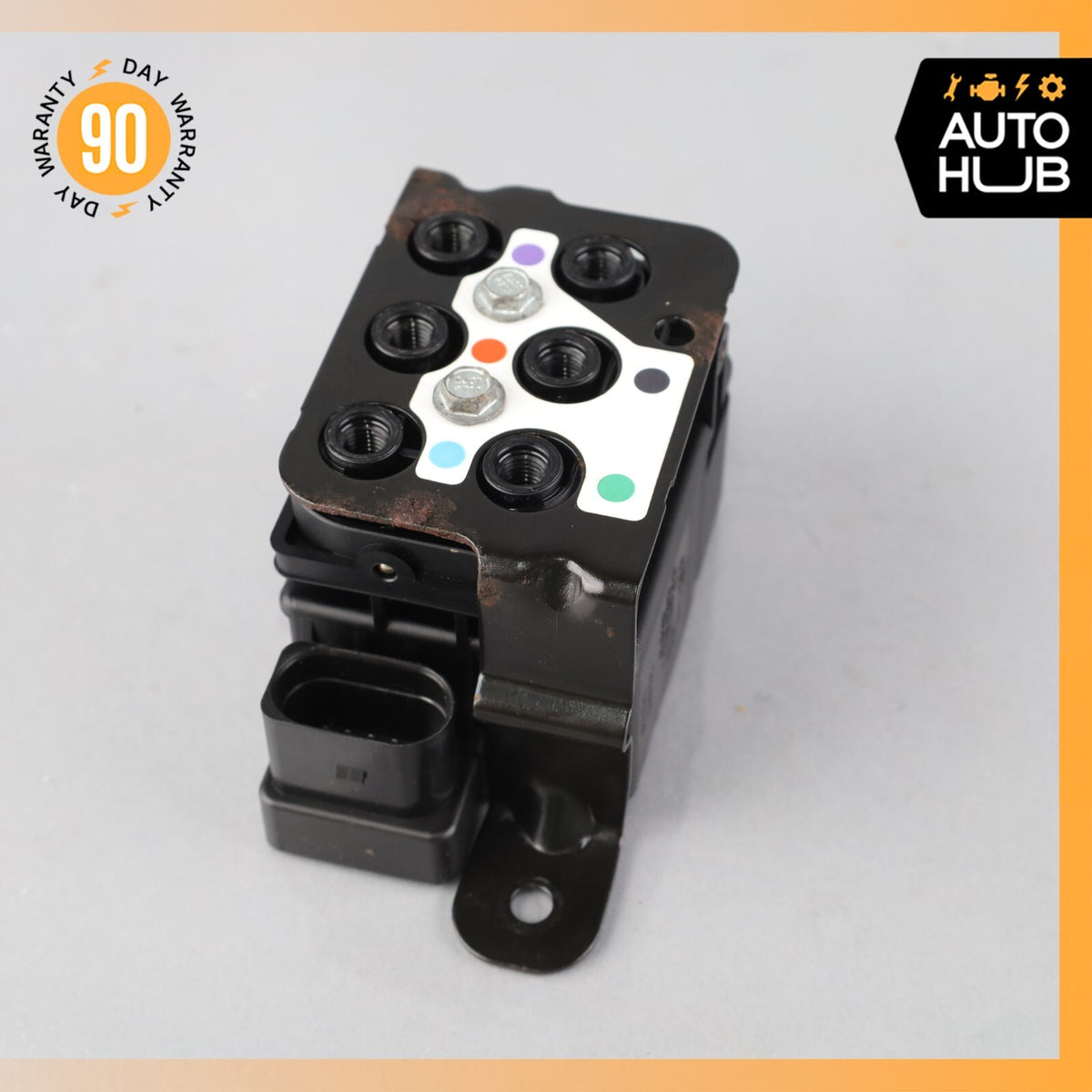 03-18 Bentley Continental Flying Spur Air Suspension Valve Block Unit OEM 53k - photo 9