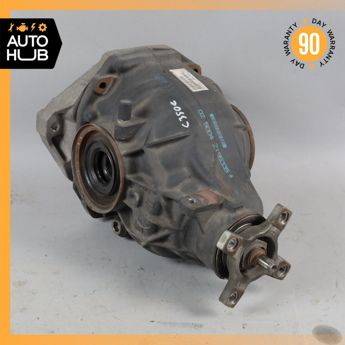 16-18 Mercedes W205 C350e Rear Differential Diff Axle Carrier 3.06 OEM 82k - photo 2