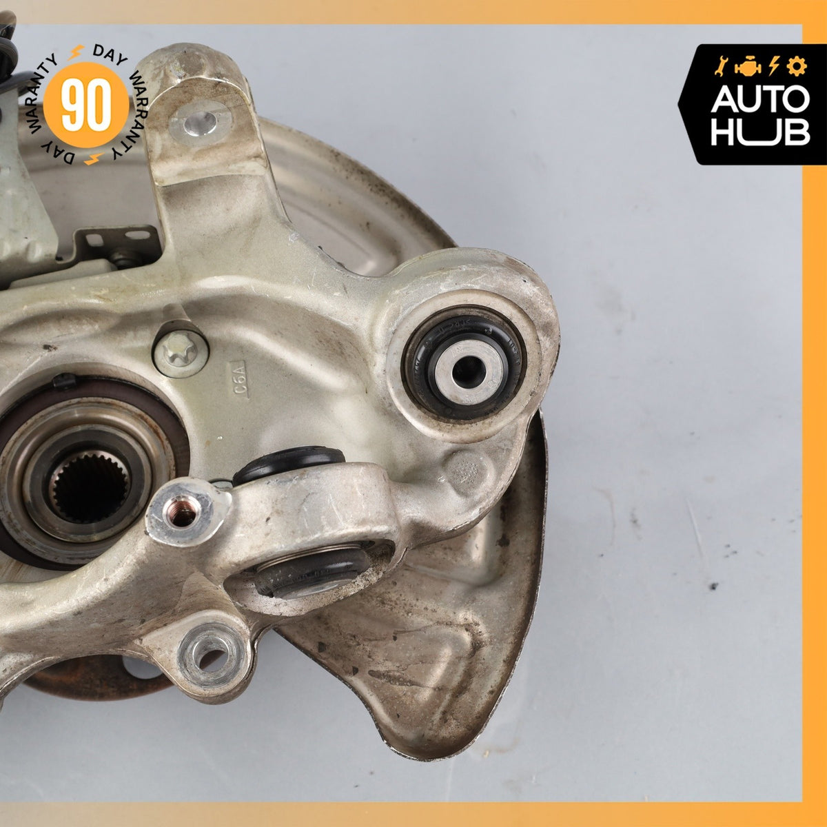17-23 Mercedes W205 C63 AMG Rear Left Side Spindle Knuckle Hub OEM 39k - photo 11