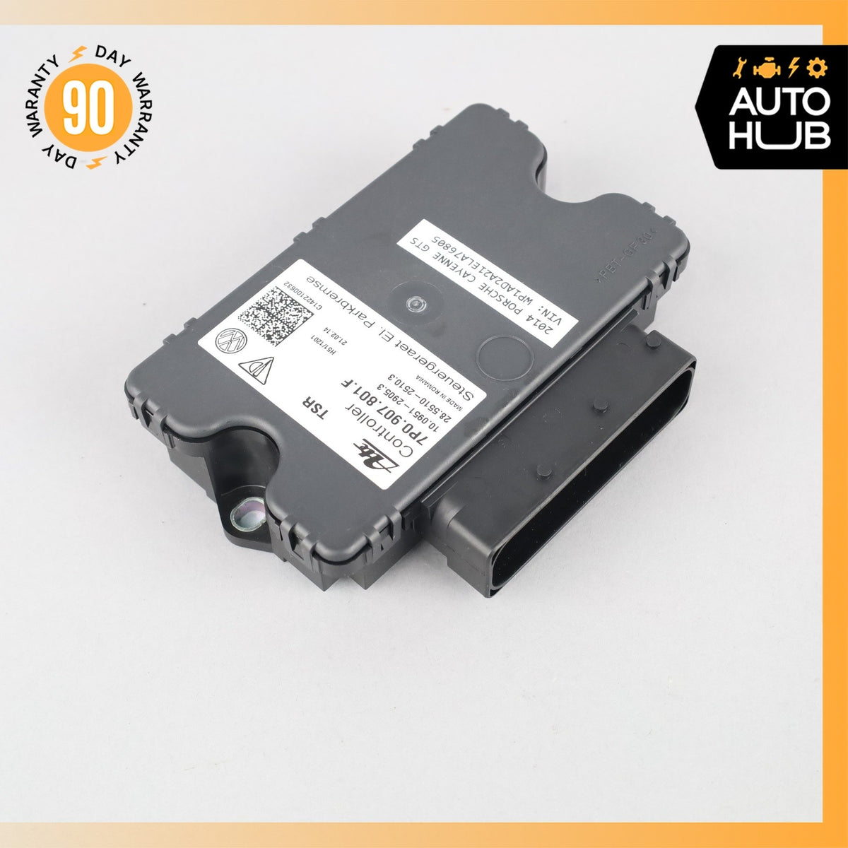 11-18 Porsche Cayenne 958 Electronic Parking Brake Control Module 7P0907801F OEM - photo 3