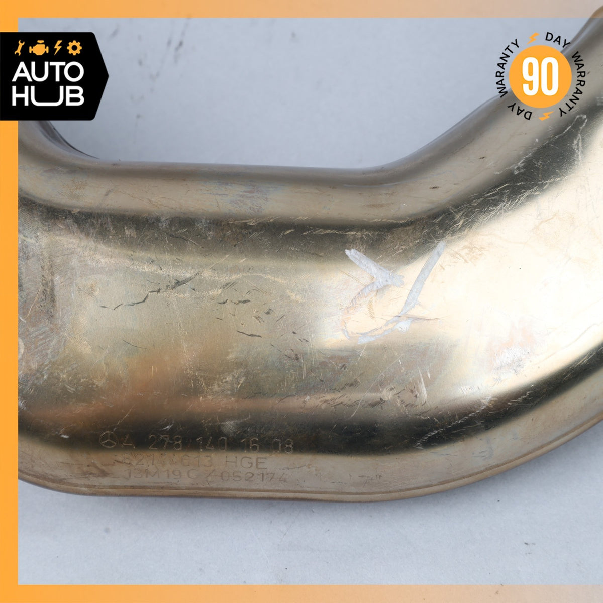 14-17 Mercedes W222 S550 Engine Exhaust Pipe Front Right 2781401608 OEM - photo 12