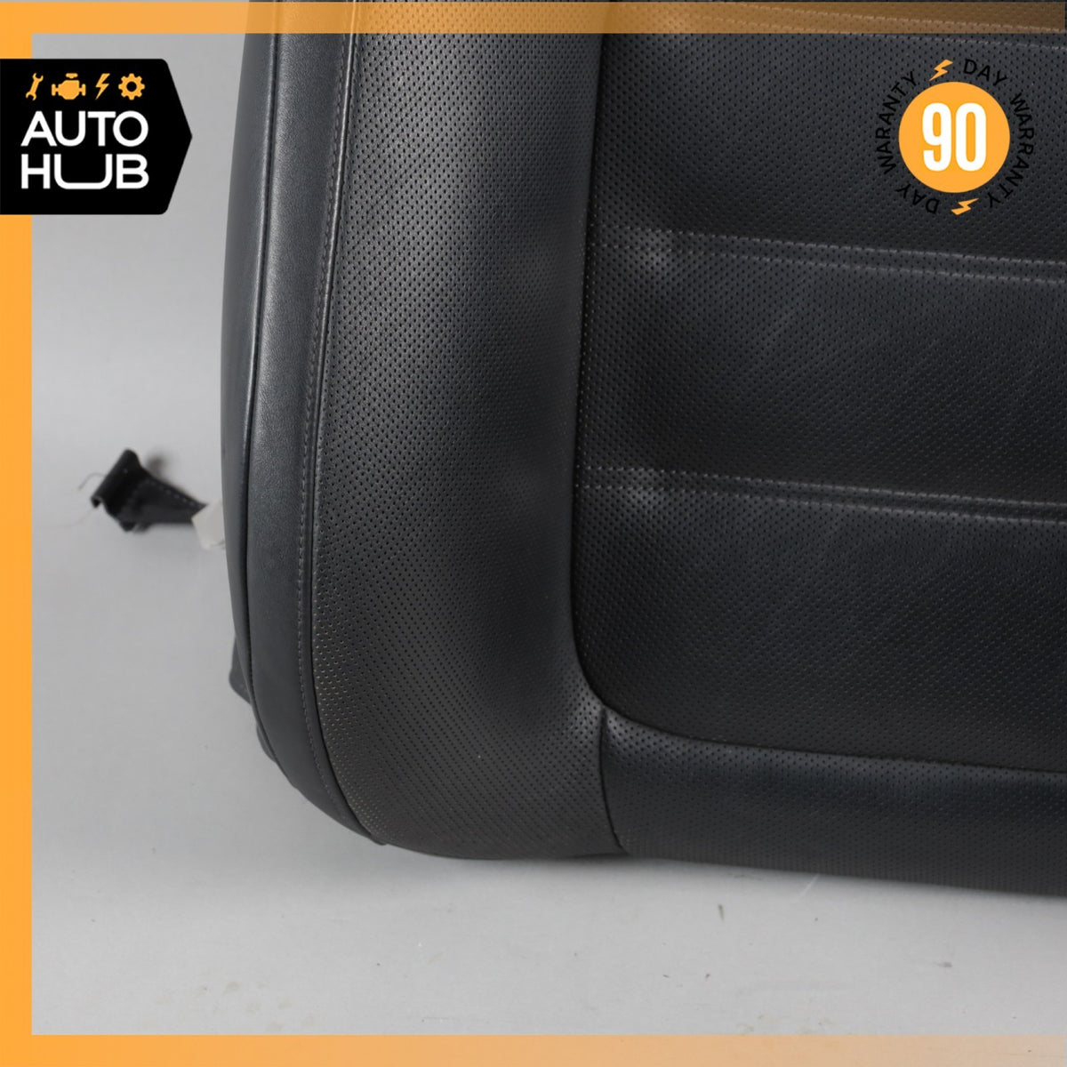 15-18 Porsche Macan 95B Front Left Driver Side Seat Upper Cushion Black OEM 72k - photo 5