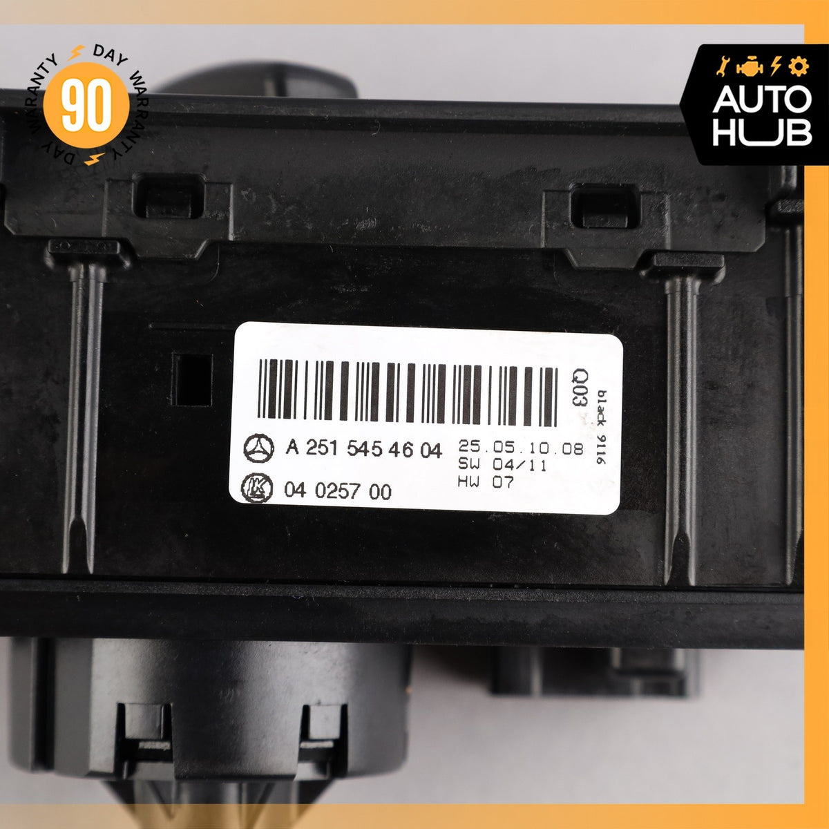 06-13 Mercedes W251 R350 R320 R500 Headlight Control Switch Module OEM - photo 9