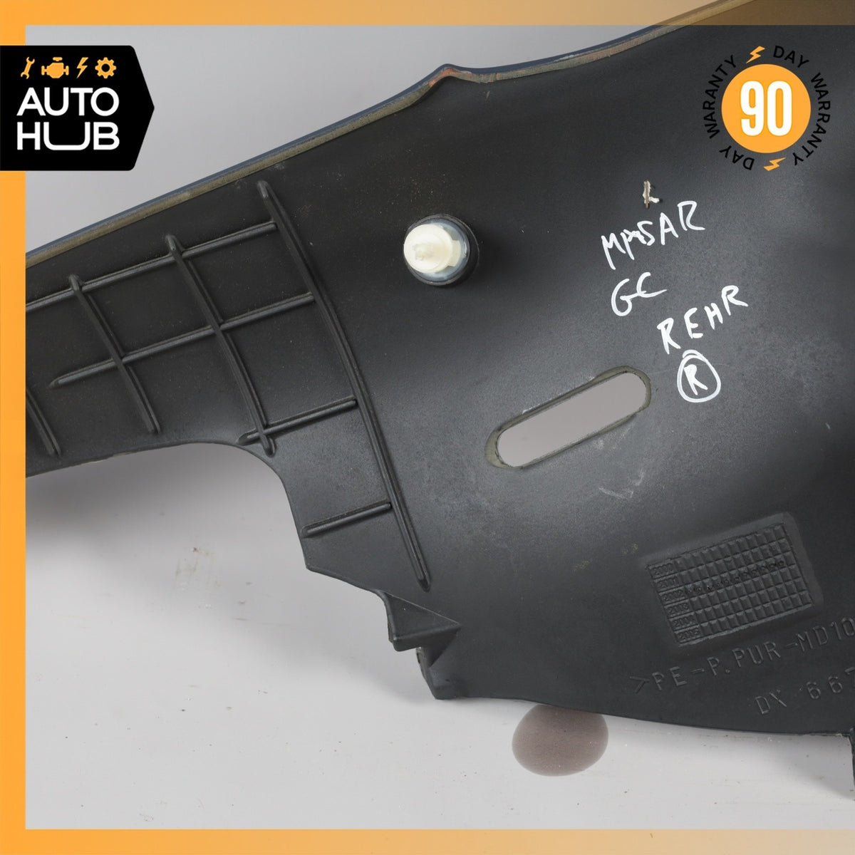 02-07 Maserati 4200 M138 Rear Right Interior Trim Panel C Pillar Blue OEM - photo 14