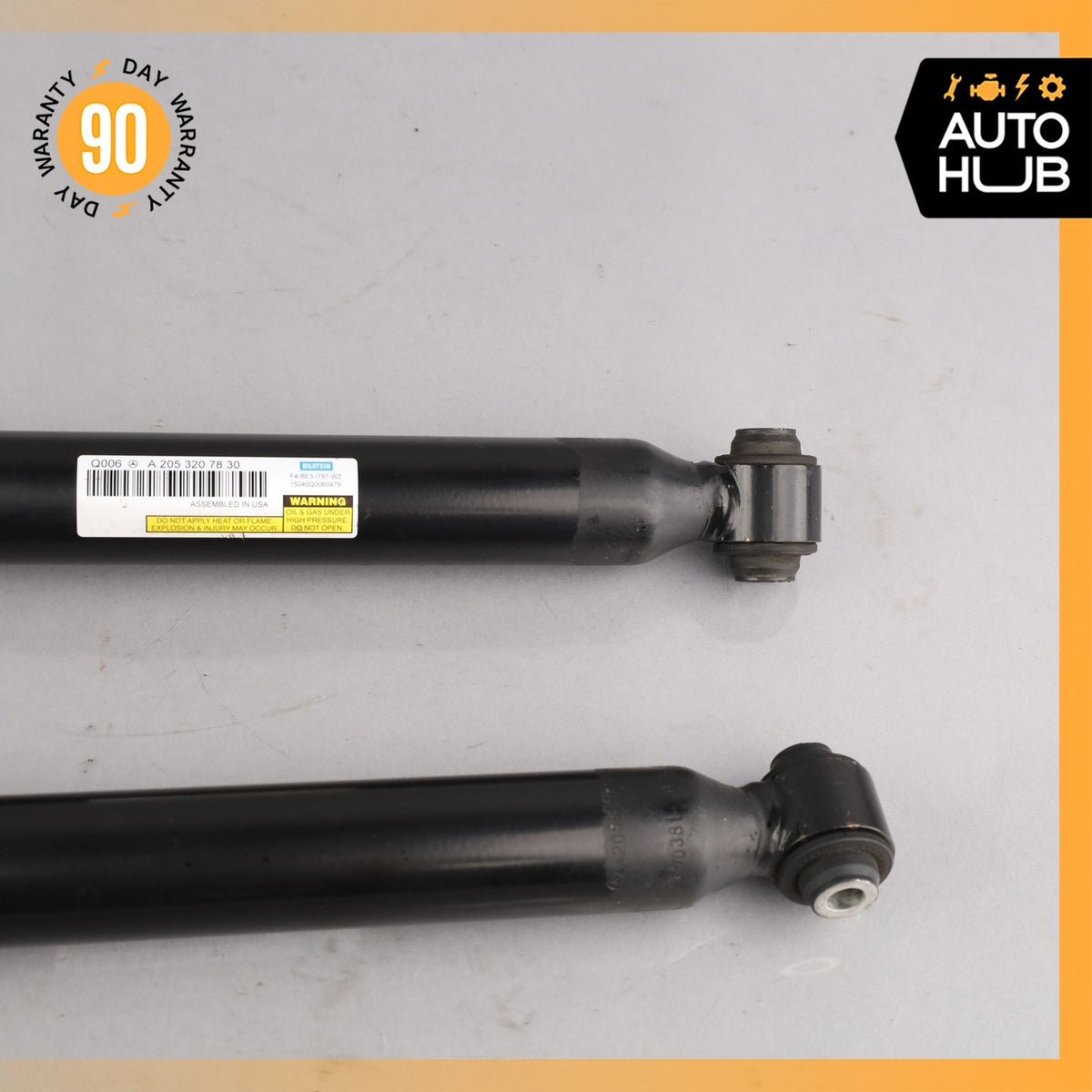 15-21 Mercedes W205 C300 RWD Rear Left And Right Shock Strut Absorber Set OEM - photo 6