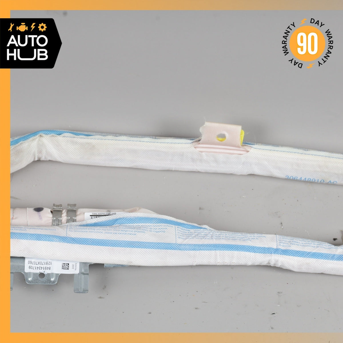 BMW F10 ActiveHybrid 5 535i 550i Roof Curtain Air Bag Left Driver Side OEM - photo 3