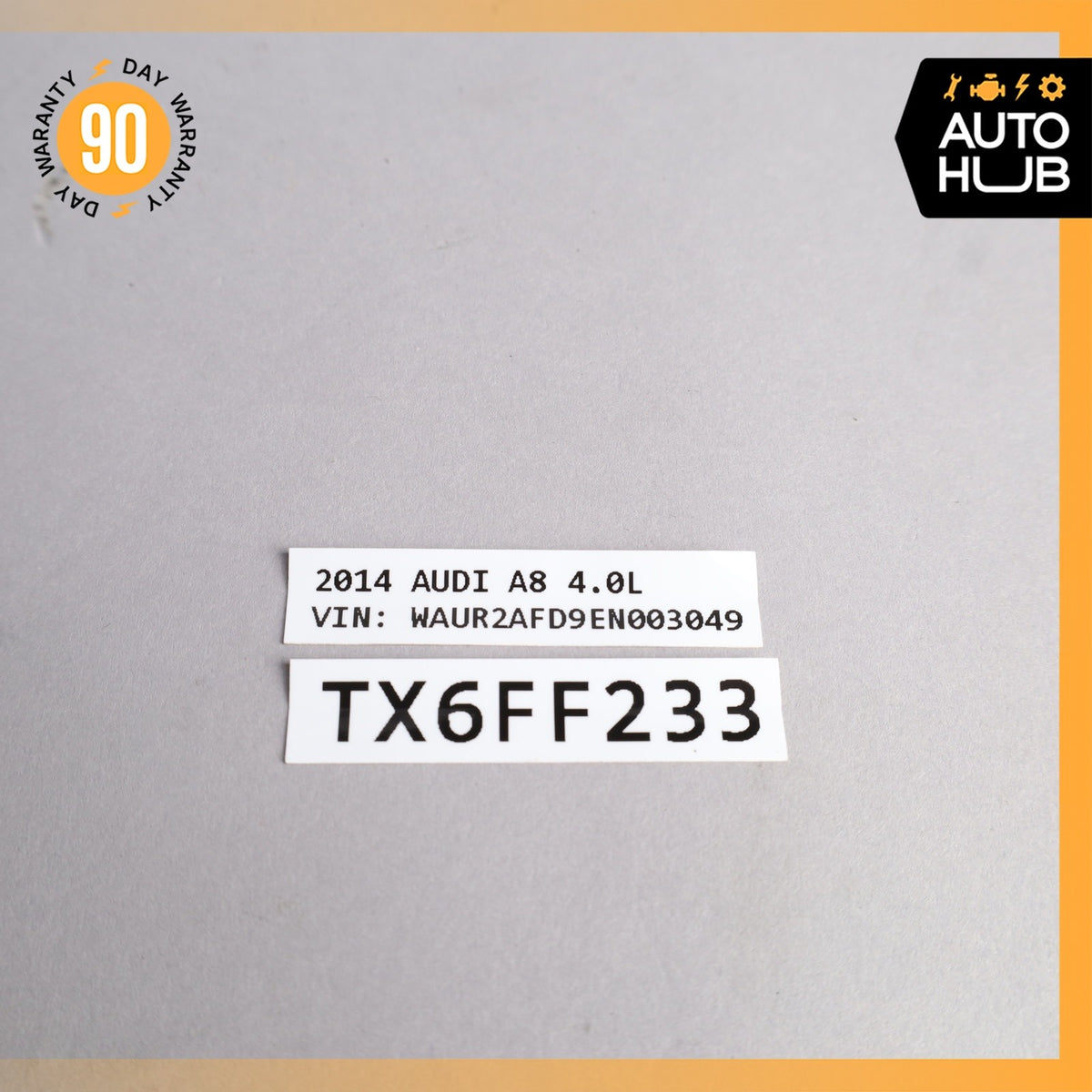 Audi D4 A8L Rear Center Deck Bass Speaker Loudspeaker Bose OEM - photo 14