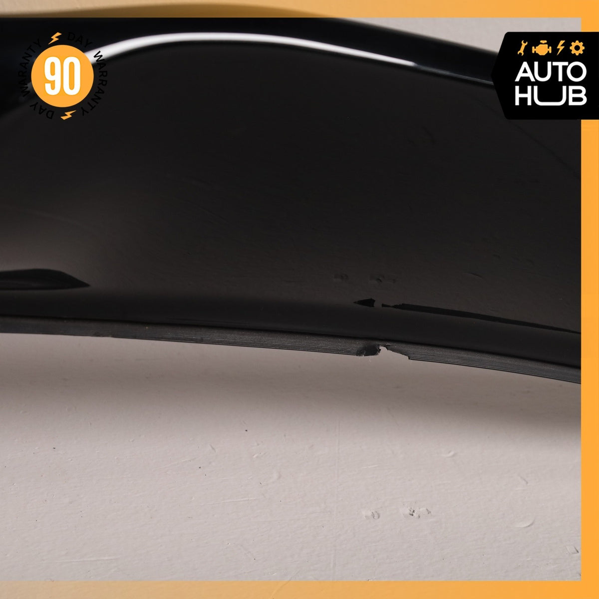 12-14 Porsche Cayenne 958 Trunk Lid Molding Trim Spoiler Wing w/ Light OEM - photo 10