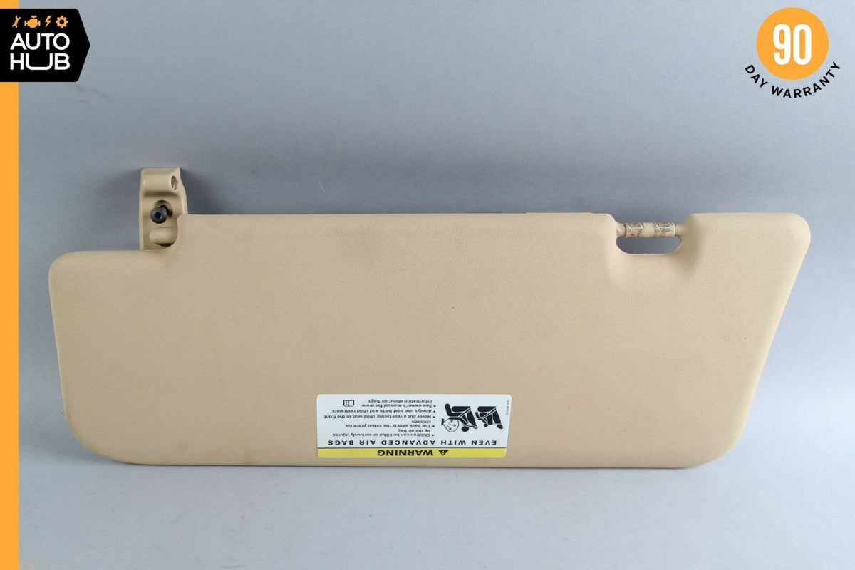 06-12 Mercedes X164 GL450 ML450 Sun Visor Sunvisor Front Right Side Beige OEM - photo 6