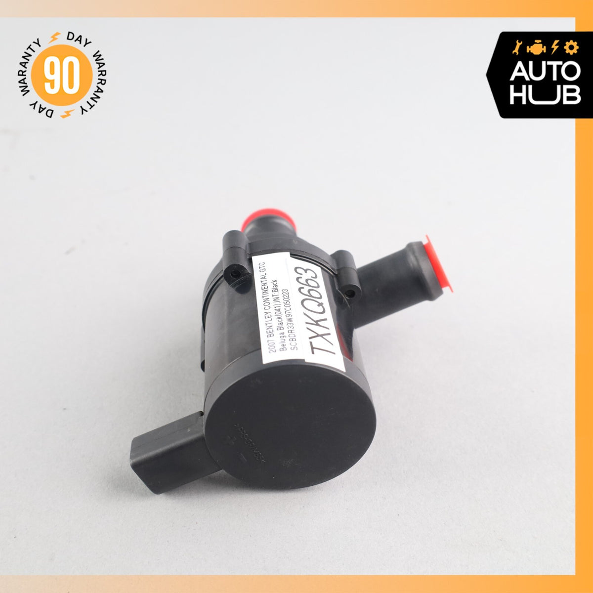 03-18 Bentley Continental GTC GT Turbocharger Water Coolant Pump OEM 62k - photo 3