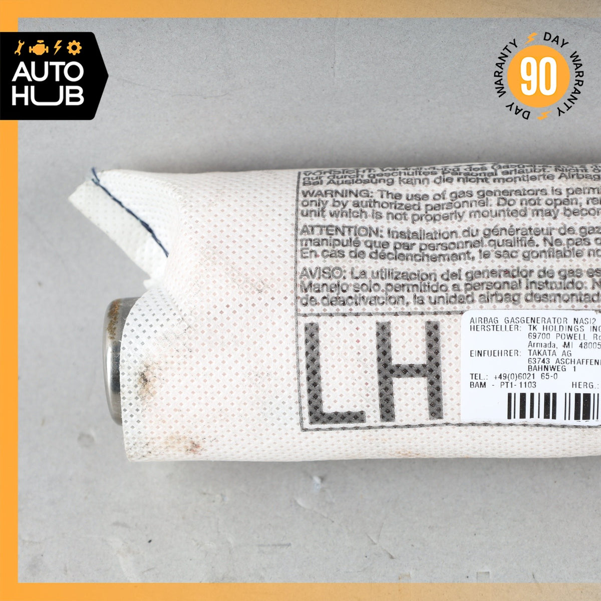 Mercedes W207 E350 E550 C250 Front Left Driver Side Seat Airbag Air Bag OEM - photo 2