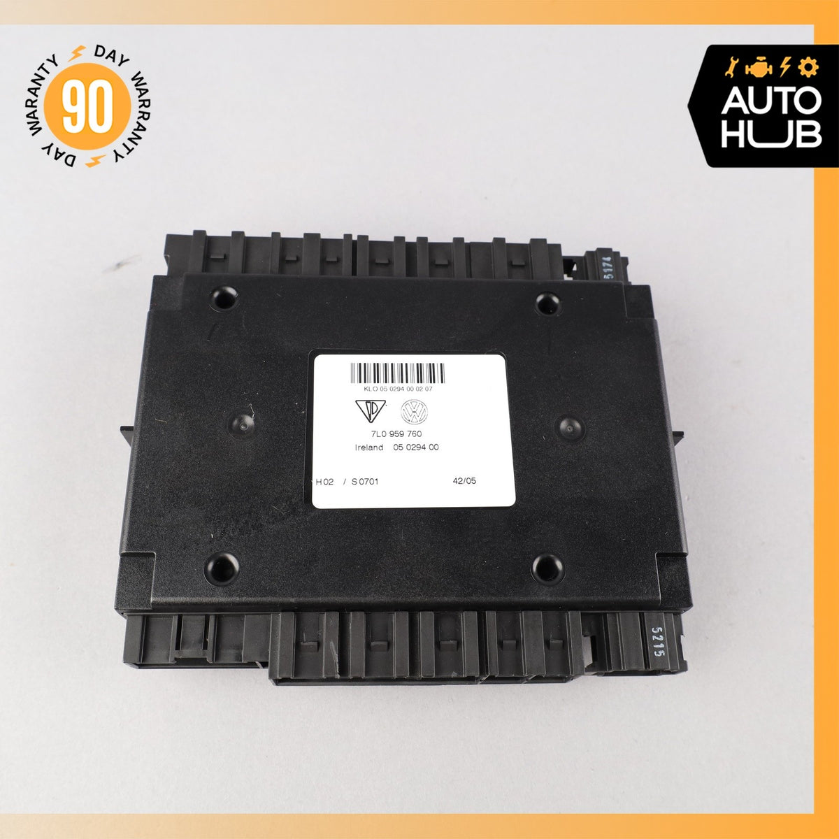 Porsche Cayenne 955 Seat Memory Control Module 7L0959760 OEM - photo 5