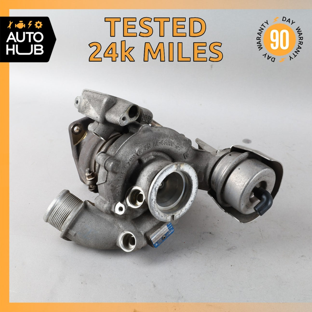 17-19 Porsche 991 911 Carrera 4S S 3.0L Left Turbocharger Turbo Charger OEM 24k - photo 1