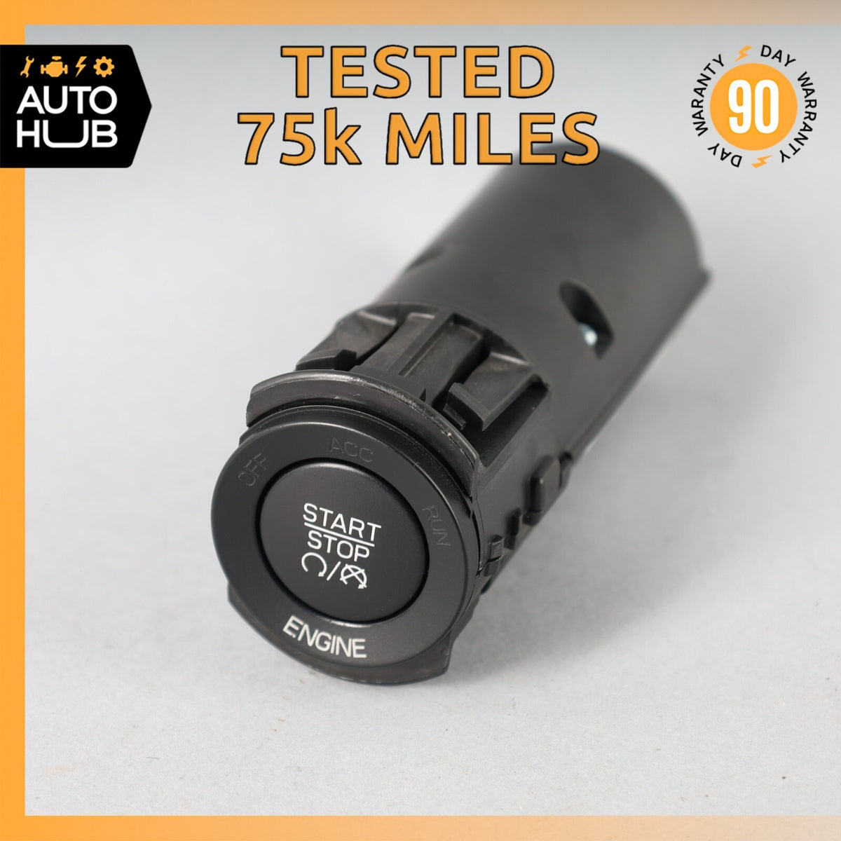 17-20 Maserati Ghibli M157 Push Start Ignition Button 670013537 OEM 75k - photo 1