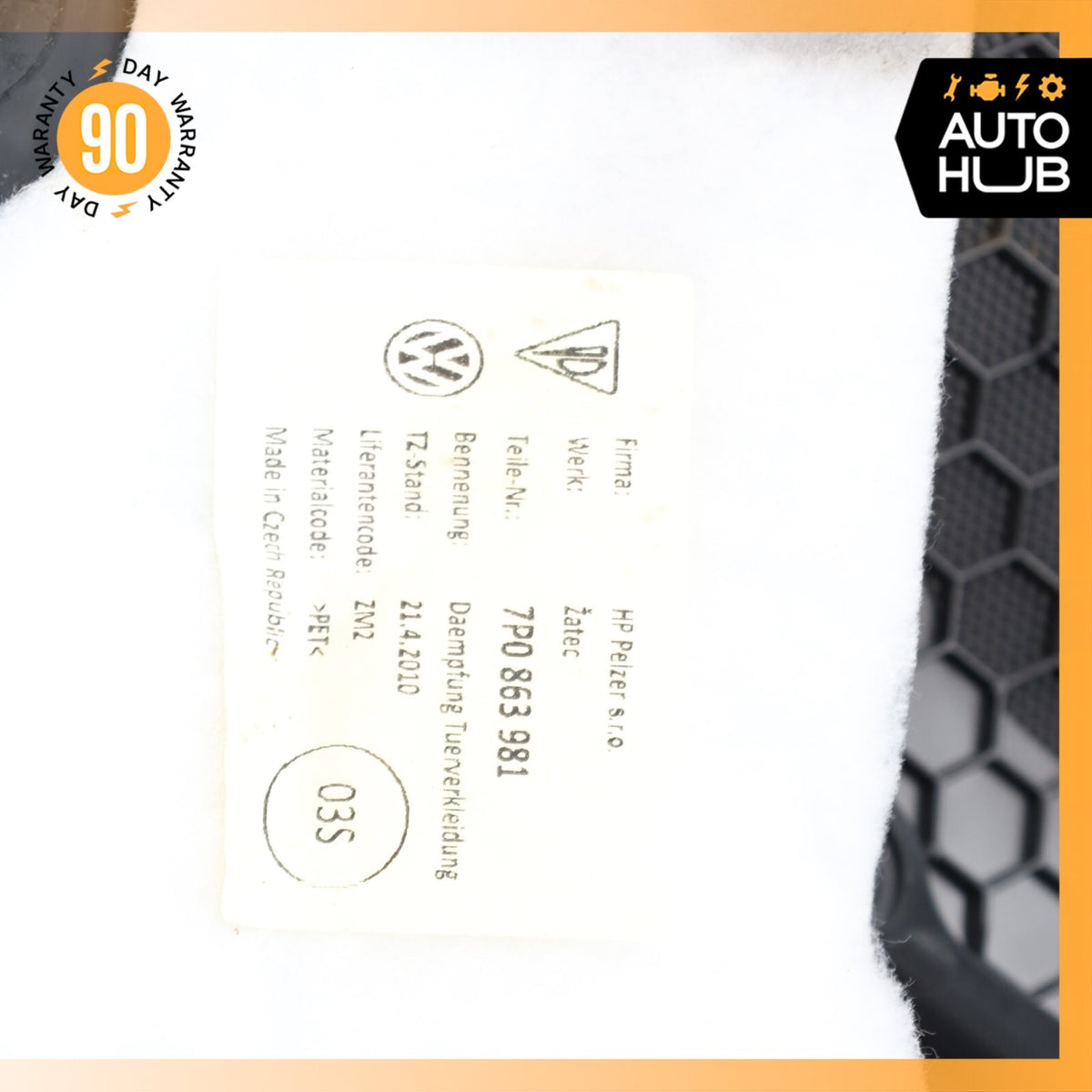 11-18 Porsche Cayenne 958 GTS Rear Right Side Interior Door Panel Black OEM 82k - photo 18