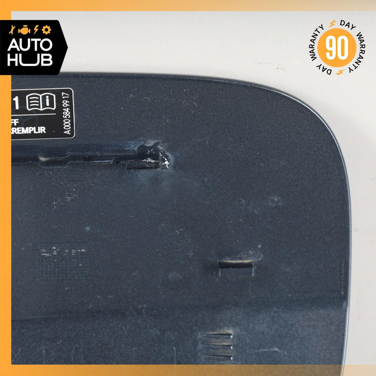 13-19 Mercedes X166 GL350 GL550 Fuel Gas Filler Lid Door Black OEM - photo 10