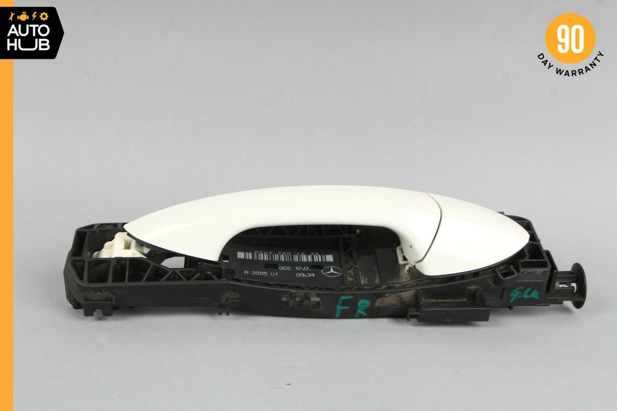 10-15 Mercedes X204 GLK350 GLK250 Front Right Side Exterior Door Handle White - photo 5