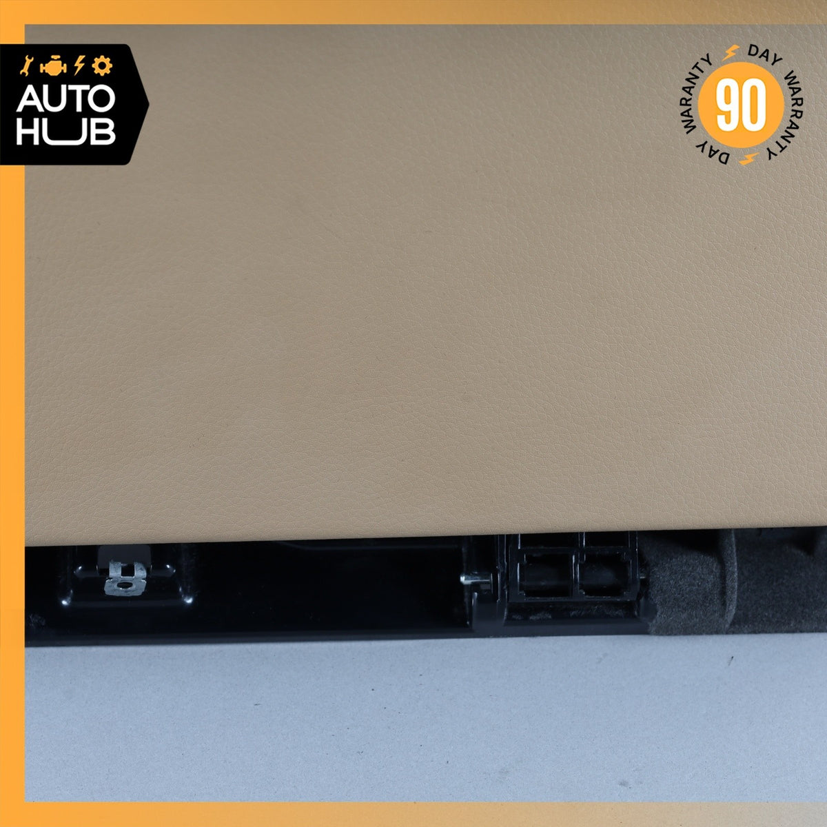 11-18 Porsche Cayenne 958 Dashboard Glove Box Compartment Beige OEM - photo 7