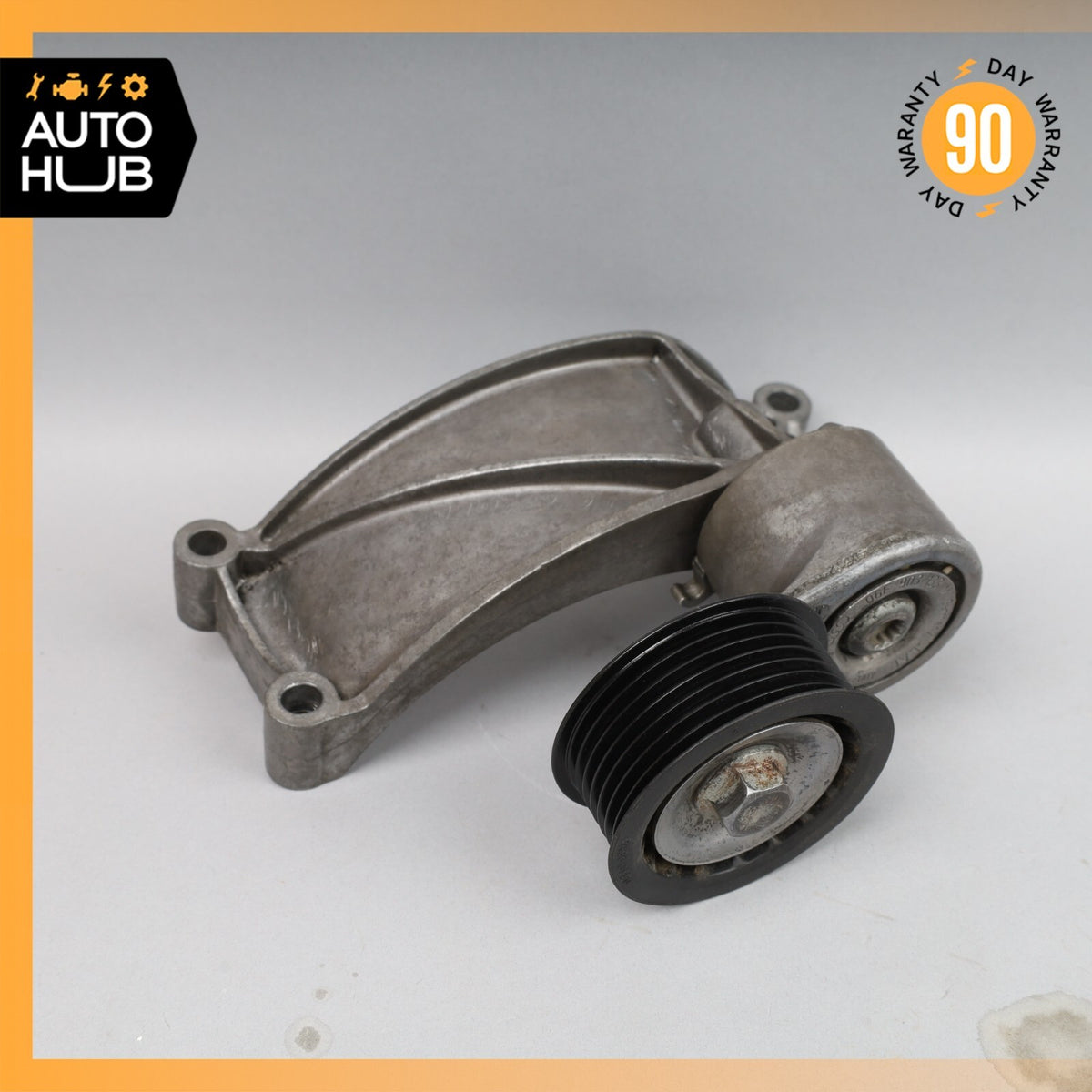 Porsche Cayenne Hybrid S 958 Engine Alternator Support Bracket w/ Pulley OEM - photo 1