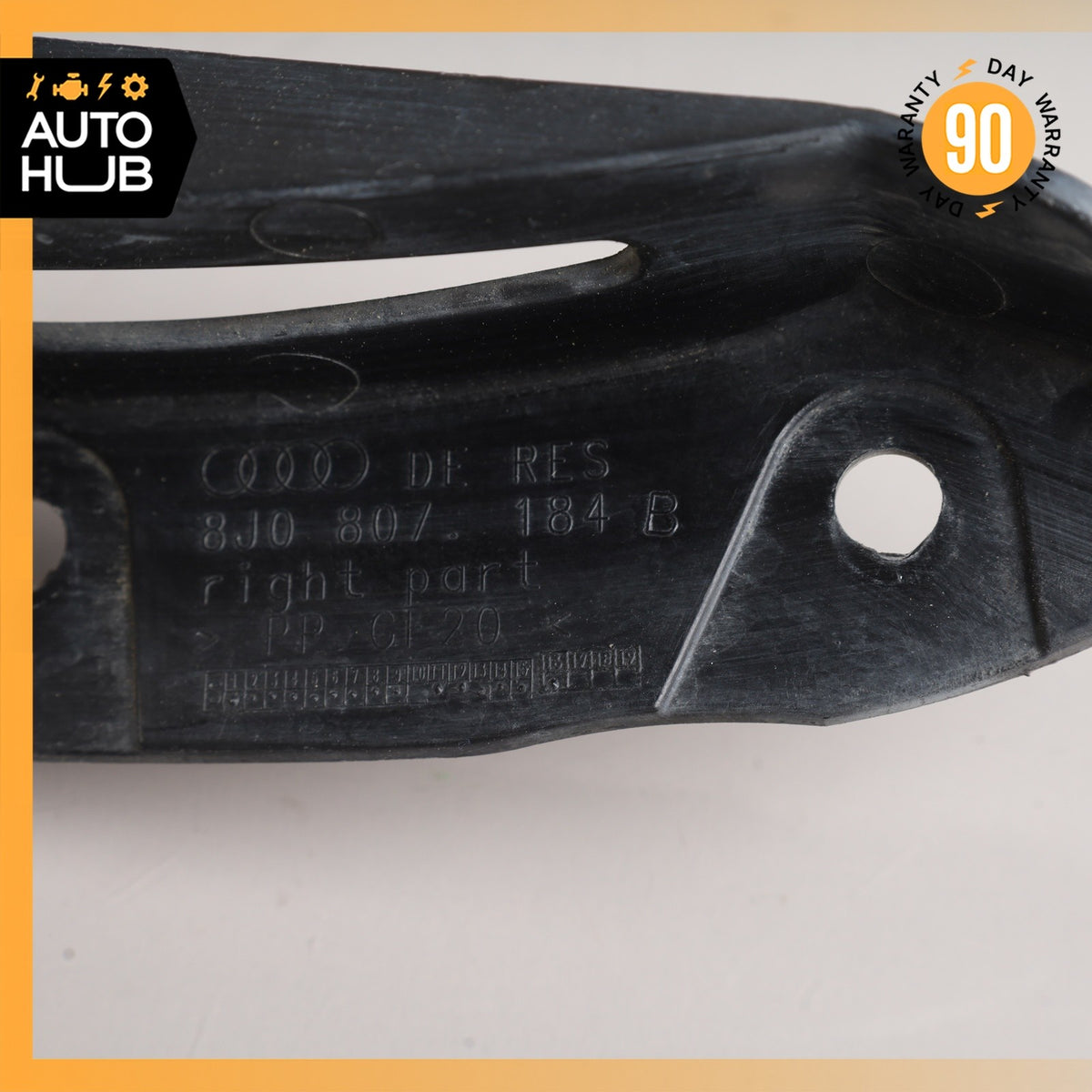 08-15 Audi 8J TT Front Right Side Bumper Support Bracket OEM - photo 7