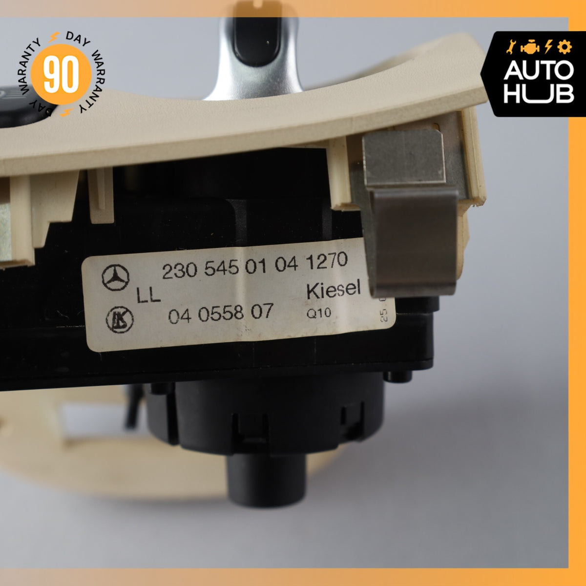 03-12 Mercedes R230 SL550 SL500 SL55 AMG Headlight Control Switch Beige OEM - photo 12
