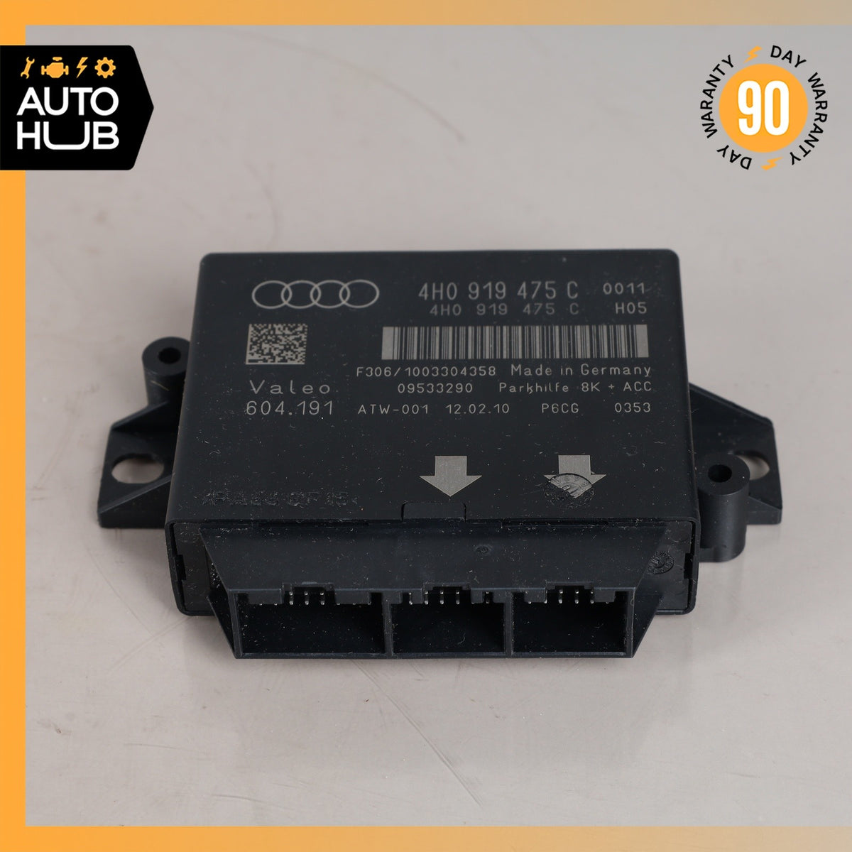 11-18 Audi D4 A8 Parking Aid Control Module 4H0919475H OEM - photo 3