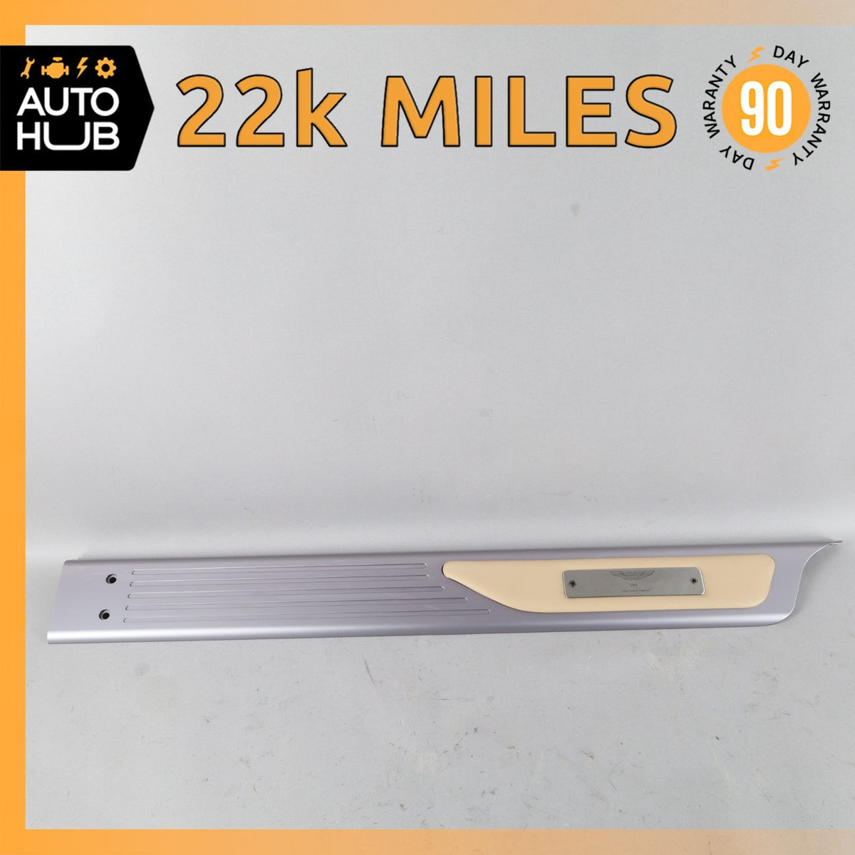 13-16 Aston Martin DB9 Left Driver Side Door Step Sill OEM 22k - photo 1