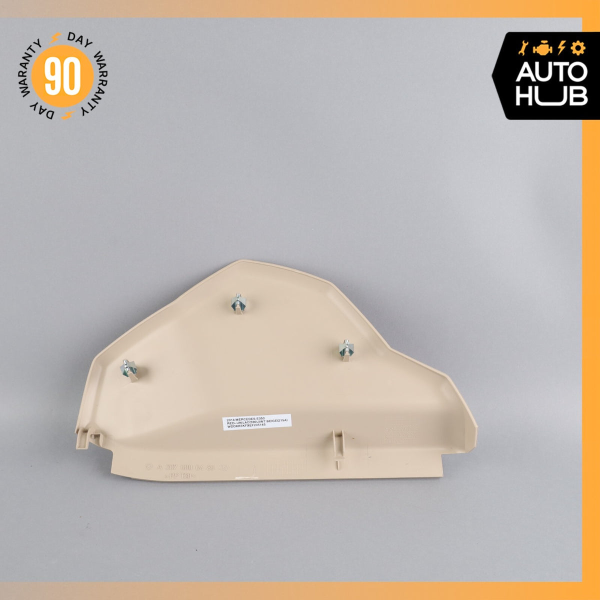 10-17 Mercedes W207 E350 E550 Dashboard Dash Board Trim Panel Right Side OEM - photo 6