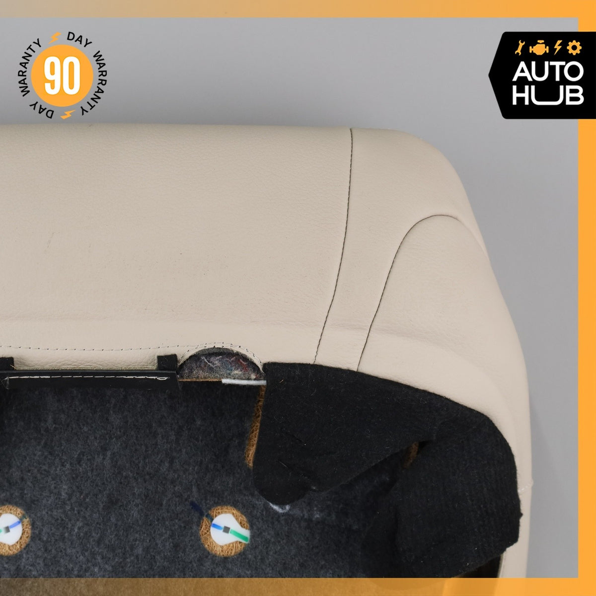 14-17 Mercedes W222 S550 Front Left Side Seat Upper Back Cushion OEM - photo 18