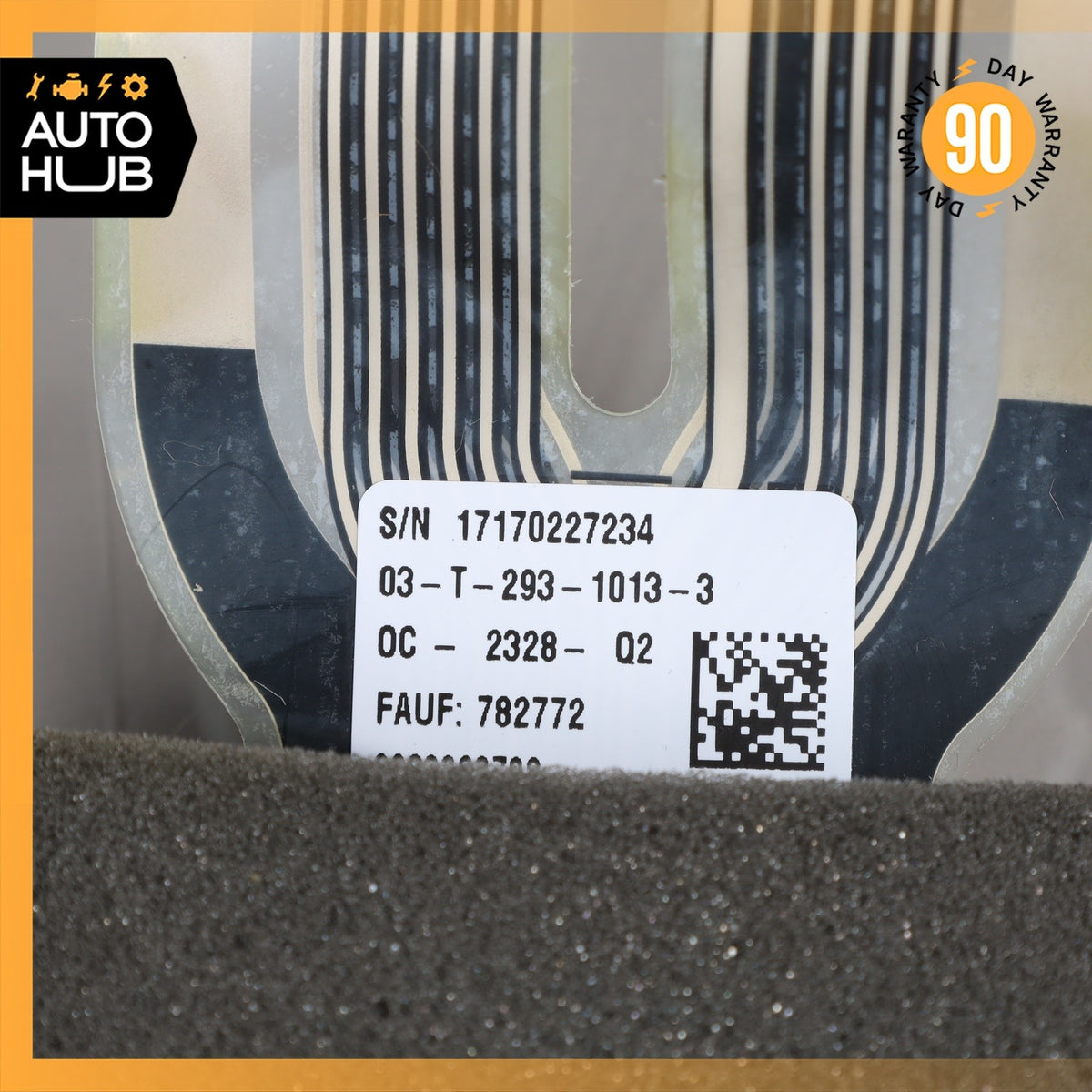 03-06 Mercedes W211 E320 E350 Seat Occupancy Sensor SRS Mat OEM - photo 6
