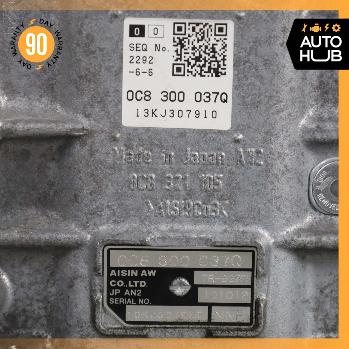12-16 Porsche Panamera 970 E-Hybrid Automatic Transmission Gearbox OEM 86k - photo 15
