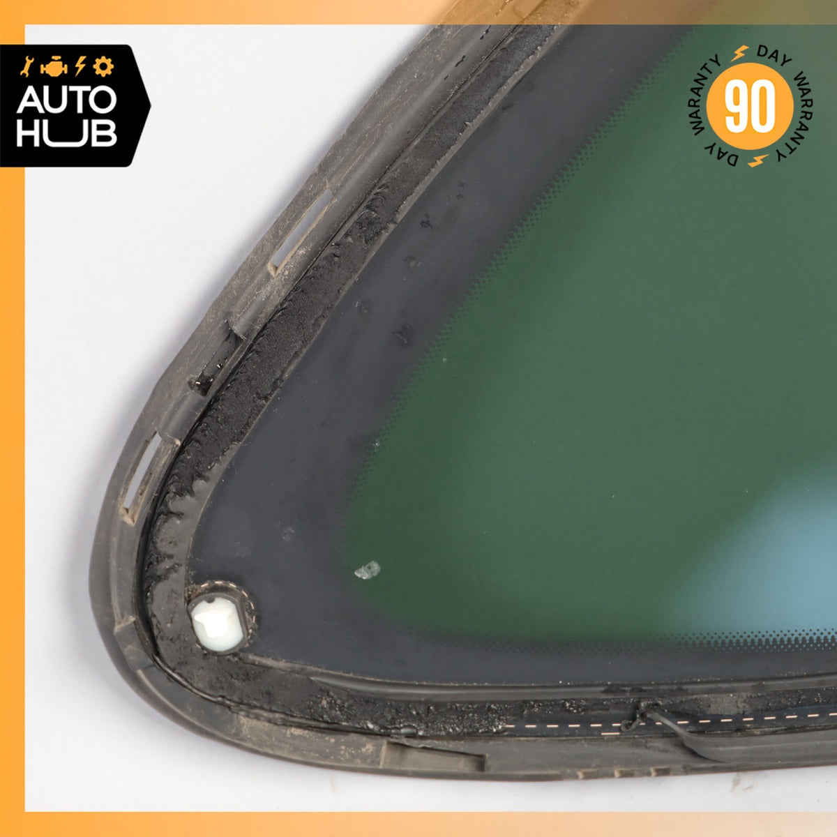 11-18 Porsche Cayenne 958 Hybrid S Rear Left Side Quarter Window Glass OEM - photo 10