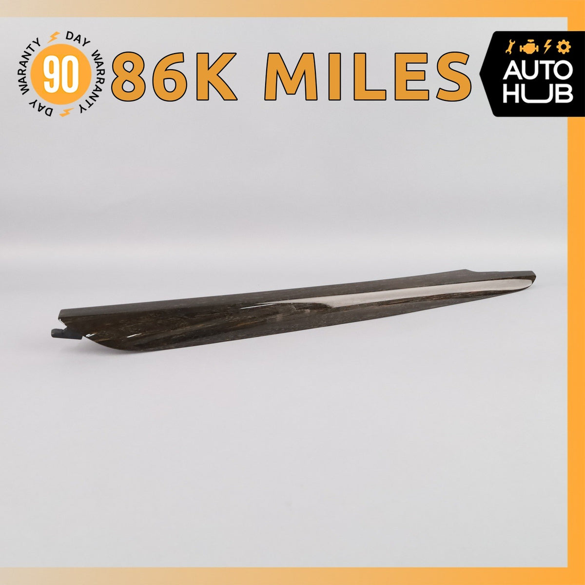 14-18 BMW F15 X5 Front Left Center Console Cover Panel Wood OEM 86k - photo 1