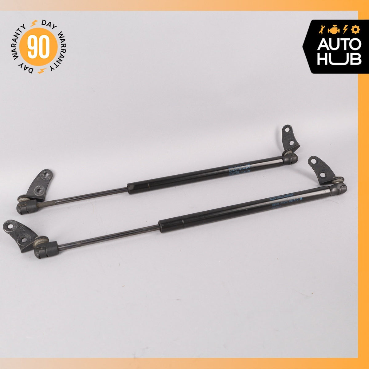 12-20 Tesla Model S Front Hood Shock Strut Set 600660300C OEM 63k - photo 1