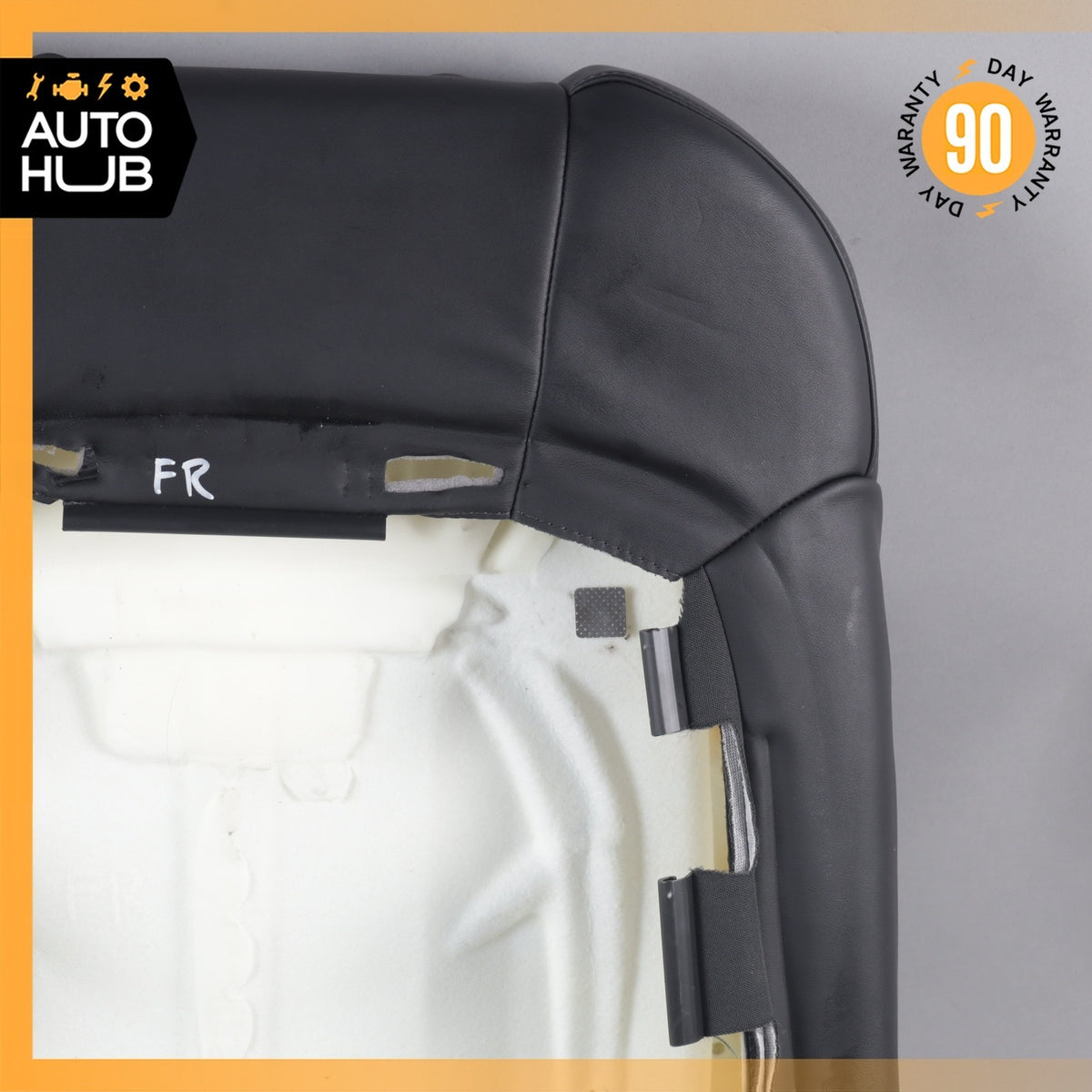 11-18 Porsche Cayenne 958 Front Right Seat Upper Cushion Leather OEM - photo 13