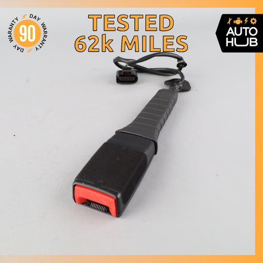 11-18 Porsche Cayenne 958 E-Hybrid Front Right Side Seat Belt Buckle Black OEM - photo 1