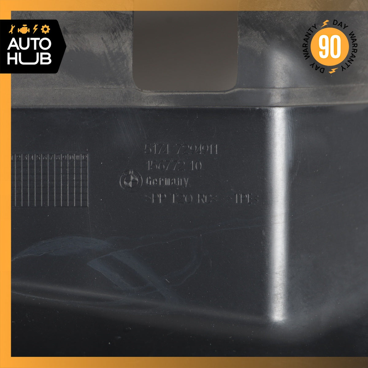 14-19 BMW F34 328i GT 340i 335i Engine Lower Radiator Support Air Duct OEM 88k - photo 9