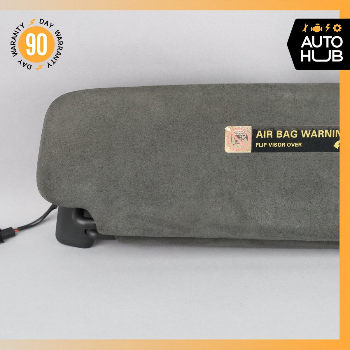 Porsche Cayenne 955 Sun Visor Sunvisor Left Driver Side Suede 7L5857551DH OEM - photo 4